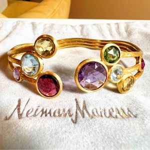 Marco Bicego 18K Yellow Gold Gemstone Bangle